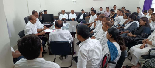 राष्ट्रीय लोक अदालत को सफल बनाने हेतु न्यायिक पदाधिकारियों ने की बैठक